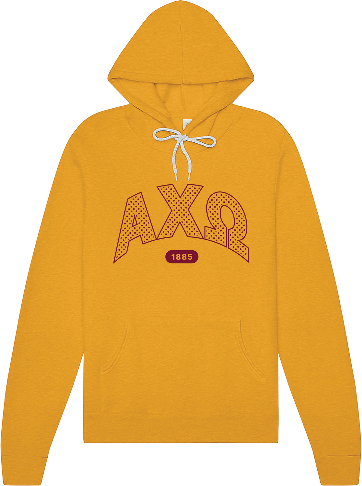 Alpha Chi Omega Varsity Polka Dot Hoodie