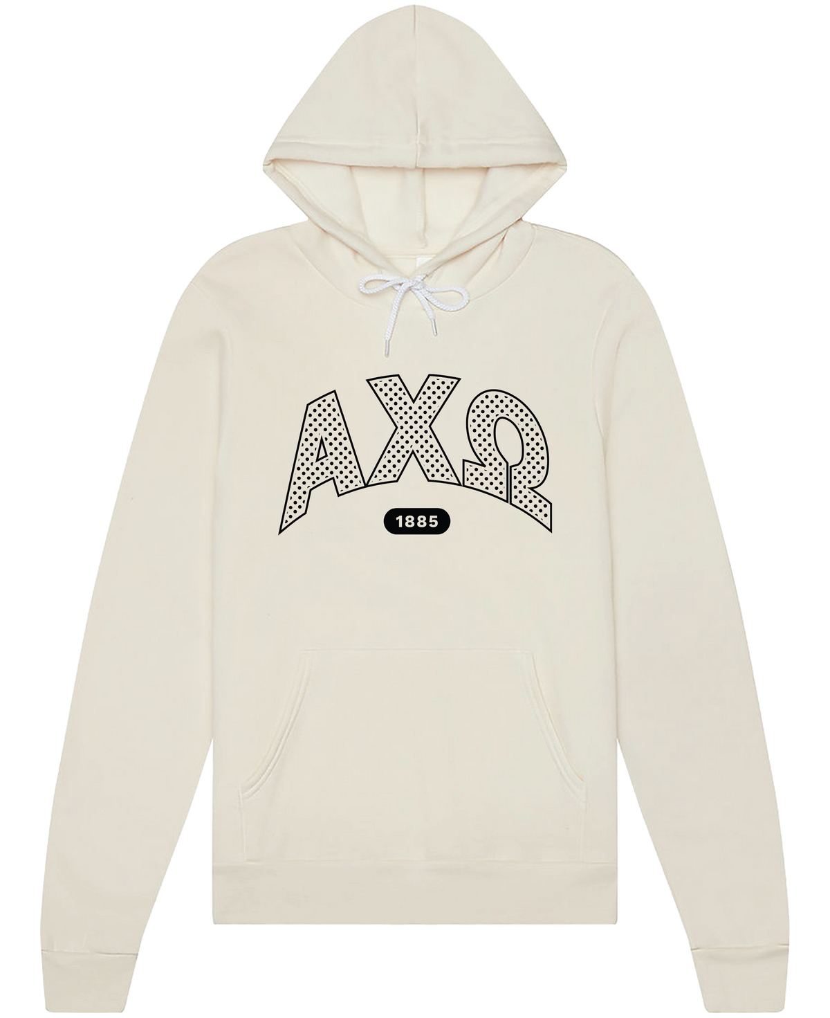 Alpha Chi Omega Varsity Polka Dot Hoodie