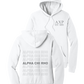 Alpha Chi Rho Repeating Name Hooded Sweatshirts