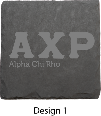 Alpha Chi Rho Stone Coasters - 4-Pack