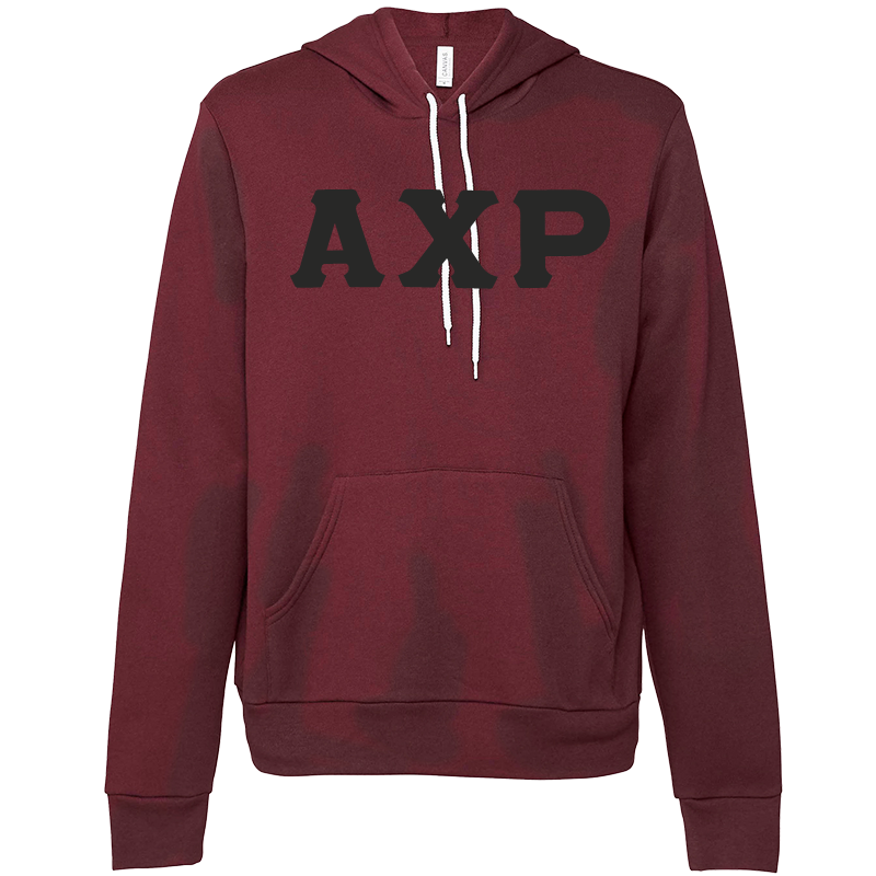 Alpha Chi Rho Lettered Hooded Sweatshirts