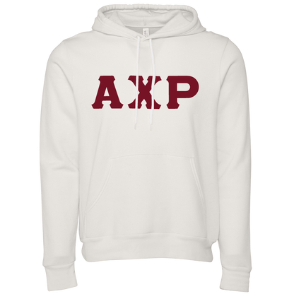 Alpha Chi Rho Lettered Hooded Sweatshirts