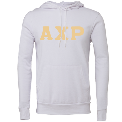 Alpha Chi Rho Lettered Hooded Sweatshirts