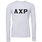 Alpha Chi Rho Lettered Long Sleeve T-Shirts