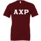 Alpha Chi Rho Lettered Short Sleeve T-Shirts