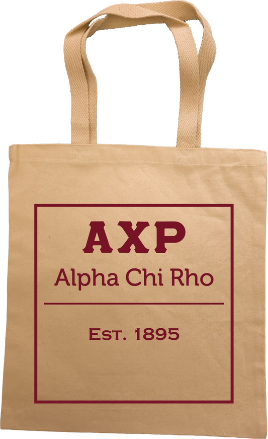 Alpha Chi Rho Tote Bags