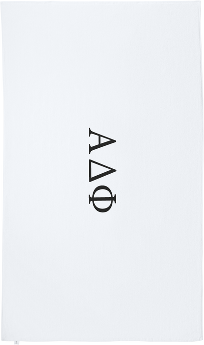 Alpha Delta Phi Lettered Beach Towels