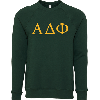 Alpha Delta Phi Lettered Crewneck Sweatshirts