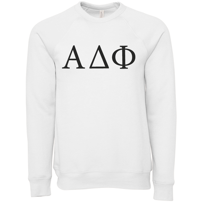 Alpha Delta Phi Lettered Crewneck Sweatshirts