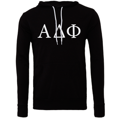 Alpha Delta Phi Lettered Hooded Sweatshirts