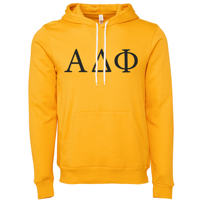 Alpha Delta Phi Lettered Hooded Sweatshirts