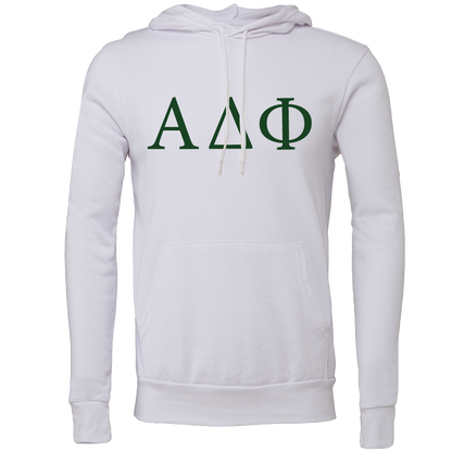 Alpha Delta Phi Lettered Hooded Sweatshirts