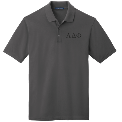 Alpha Delta Phi Men's Embroidered Polo Shirt