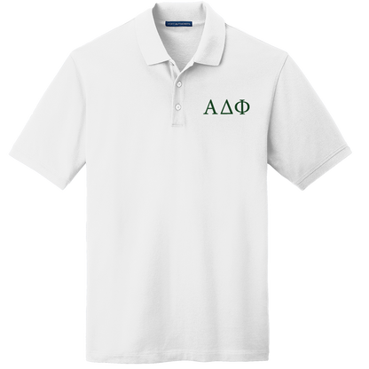 Alpha Delta Phi Men's Embroidered Polo Shirt