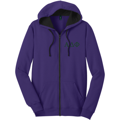 Alpha Delta Phi Zip-Up Hooded Sweatshirts