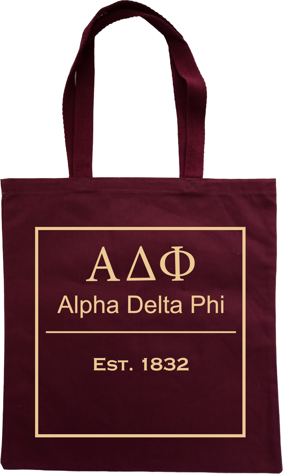 Alpha Delta Phi Tote Bags
