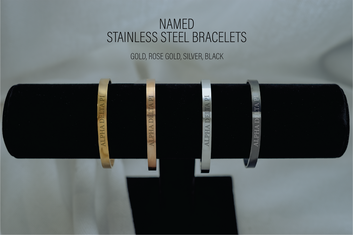 Alpha Delta Pi Name Bracelets