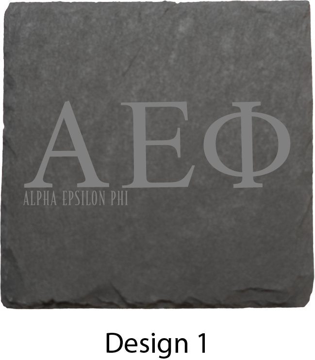 Alpha Epsilon Phi Stone Coasters - 4-Pack