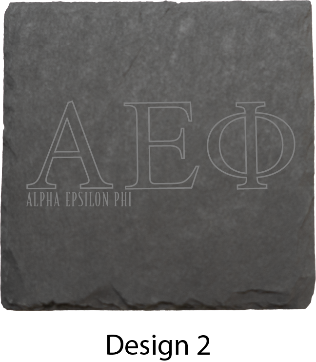 Alpha Epsilon Phi Stone Coasters - 4-Pack