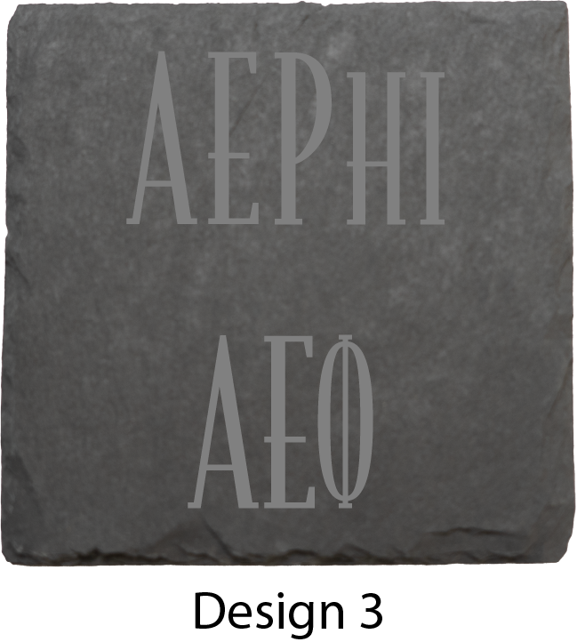 Alpha Epsilon Phi Stone Coasters - 4-Pack