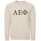 Alpha Epsilon Phi Lettered Crewneck Sweatshirts