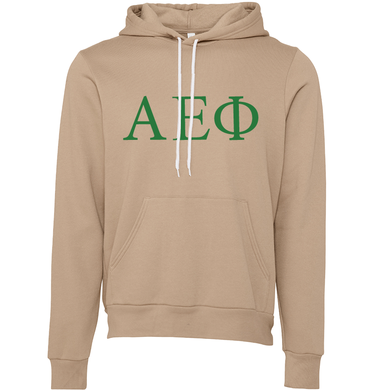 Alpha Epsilon Phi Lettered Hooded Sweatshirts