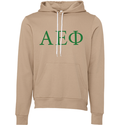 Alpha Epsilon Phi Lettered Hooded Sweatshirts