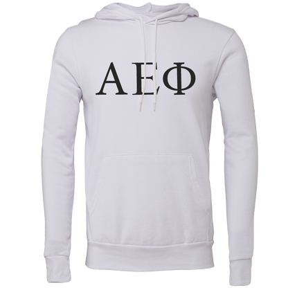 Alpha Epsilon Phi Lettered Hooded Sweatshirts