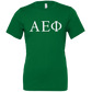 Alpha Epsilon Phi Lettered Short Sleeve T-Shirts