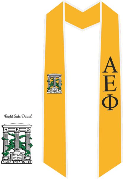 Alpha Epsilon Phi Graduation Stoles