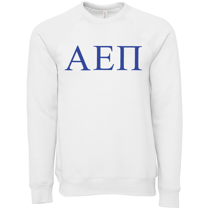 Alpha Epsilon Pi Lettered Crewneck Sweatshirts