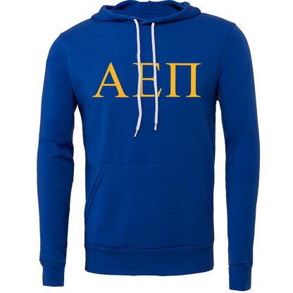 Alpha Epsilon Pi Lettered Hooded Sweatshirts