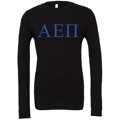 Alpha Epsilon Pi Lettered Long Sleeve T-Shirts