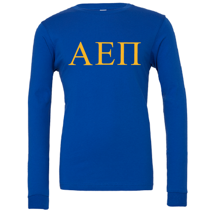 Alpha Epsilon Pi Lettered Long Sleeve T-Shirts