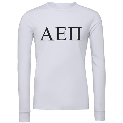 Alpha Epsilon Pi Lettered Long Sleeve T-Shirts