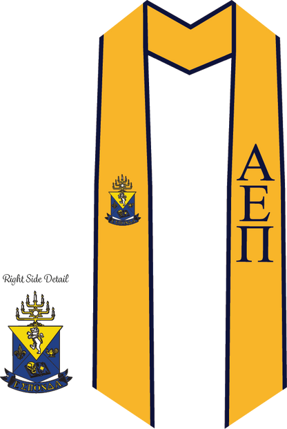 Alpha Epsilon Pi Graduation Stoles