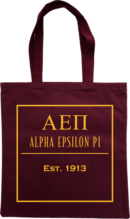Alpha Epsilon Pi Tote Bags