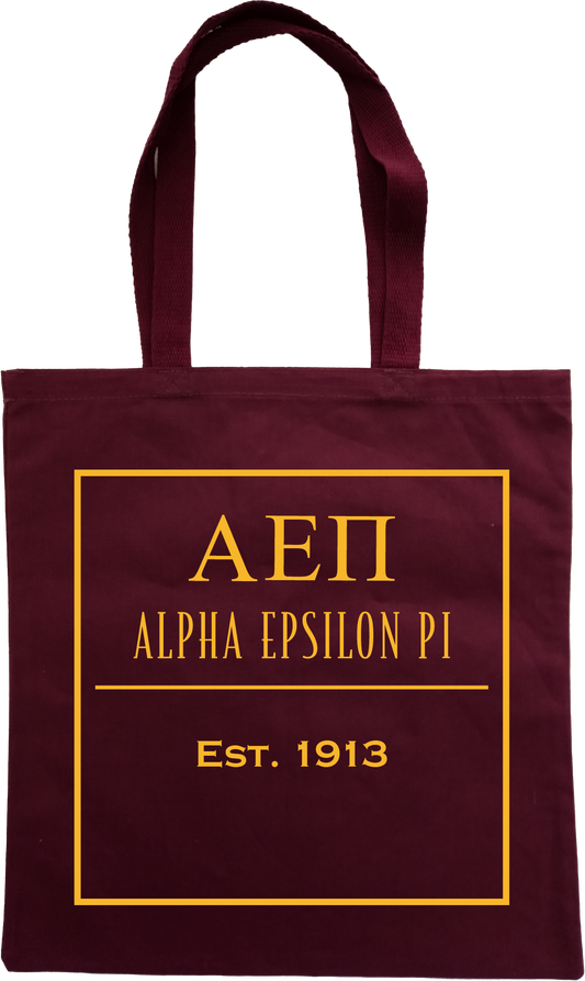 Alpha Epsilon Pi Tote Bags