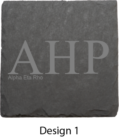 Alpha Eta Rho Stone Coasters - 4-Pack