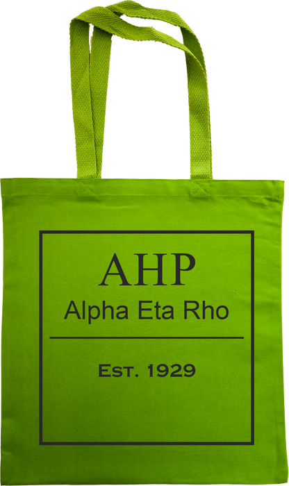 Alpha Eta Rho Tote Bags