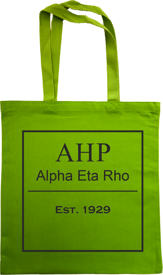 Alpha Eta Rho Tote Bags