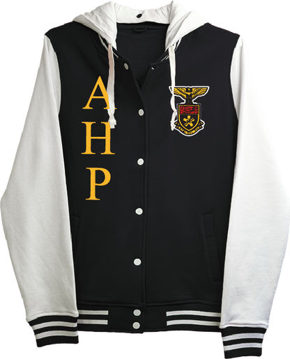Alpha Eta Rho Varsity Hooded Sweatshirt