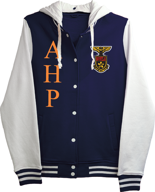 Alpha Eta Rho Varsity Hooded Sweatshirt