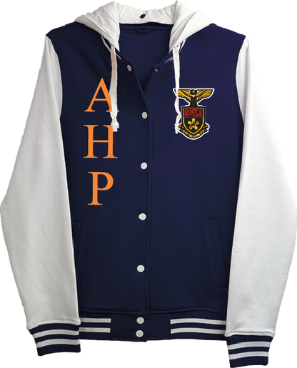 Alpha Eta Rho Varsity Hooded Sweatshirt