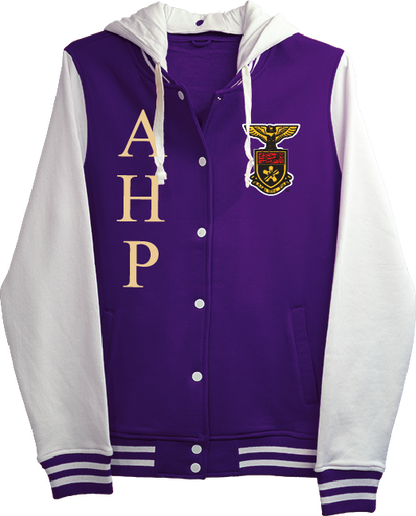 Alpha Eta Rho Varsity Hooded Sweatshirt