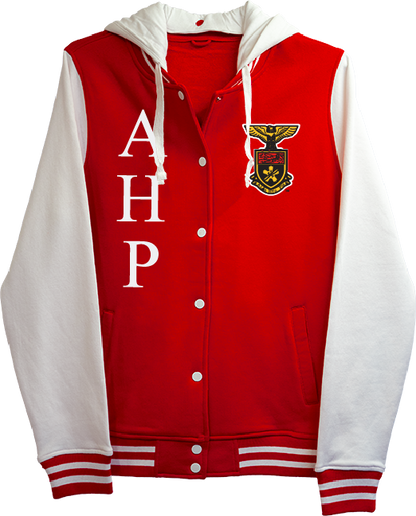 Alpha Eta Rho Varsity Hooded Sweatshirt