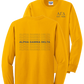 Alpha Gamma Delta Repeating Name Long Sleeve T-Shirts