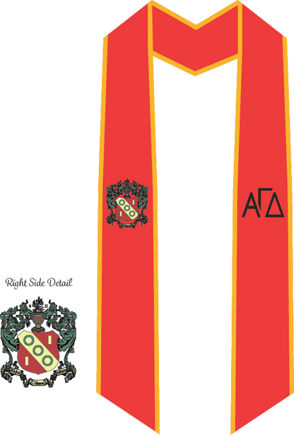 Alpha Gamma Delta Graduation Stoles