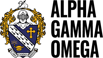 Alpha Gamma Omega Stickers
