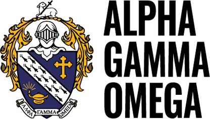 Alpha Gamma Omega Stickers